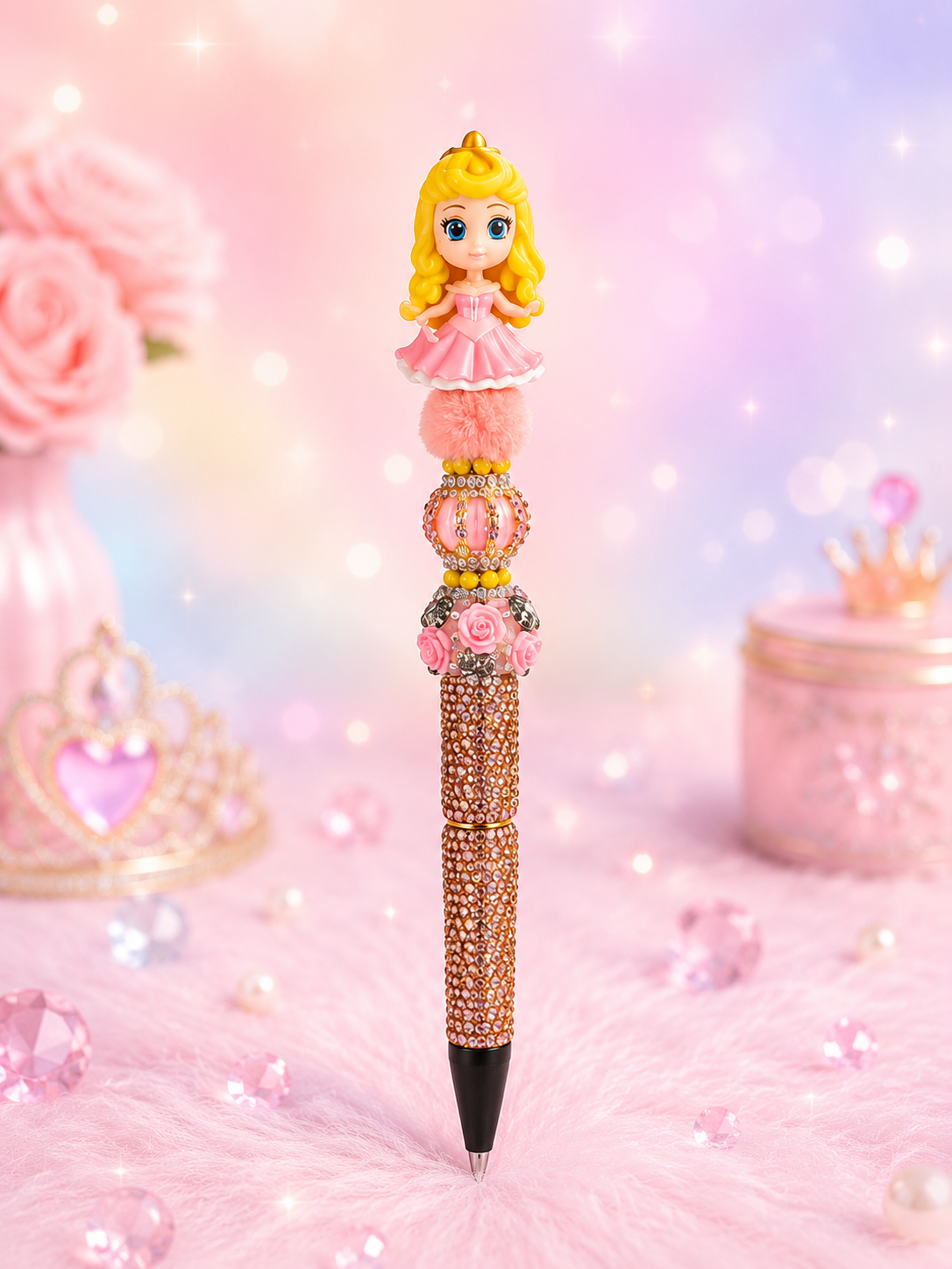 PRINCESS ROSE FANCY PEN