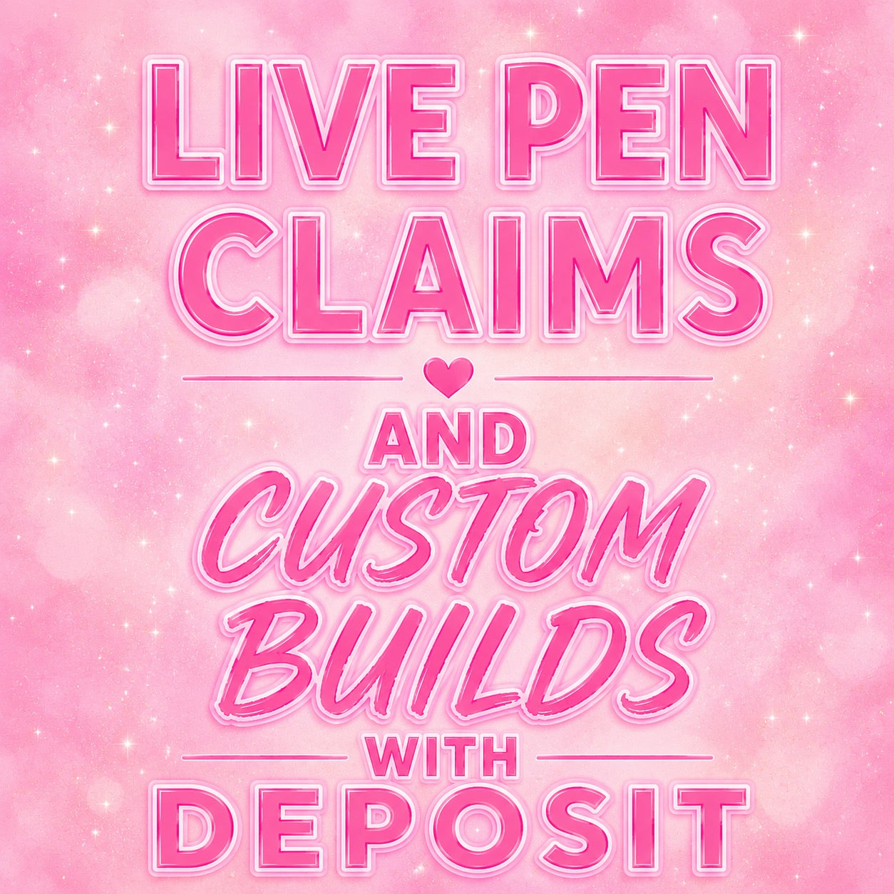 DEPOSIT FOR LIVE