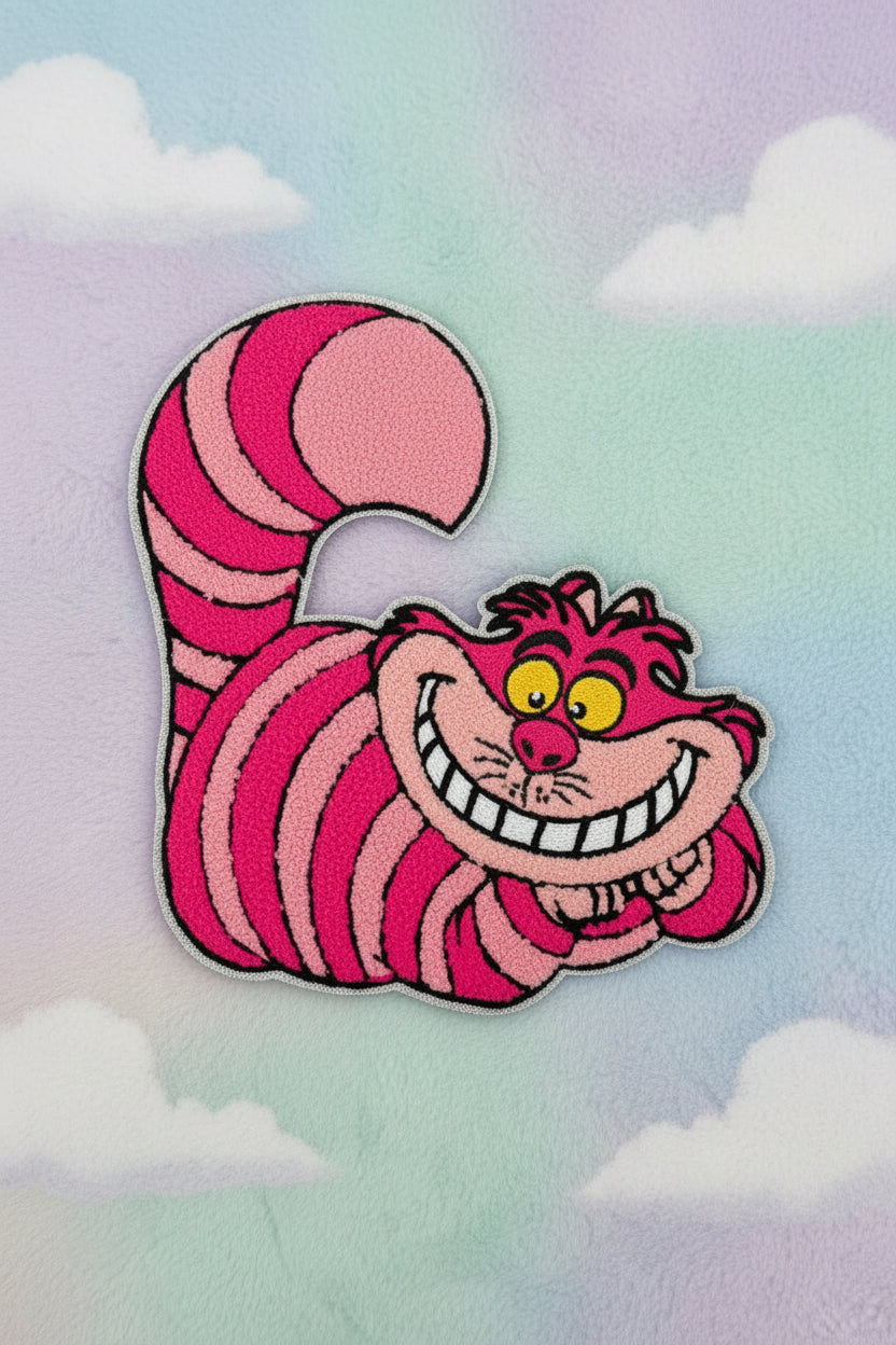 GRINNING PINK CAT